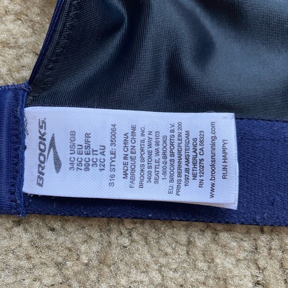 Two Brooks Fiona Sports bras size 34C - Picture 4 of 12